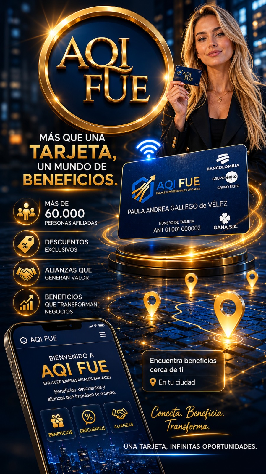 Credencial NFC activa